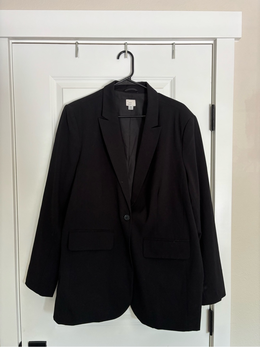 a new day Black Single-Button Blazer